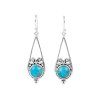Sterling Silver Turquoise Earrings