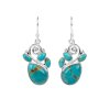 Sterling Silver Turquoise Earrings