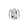 Rainbow Moonstone Sterling Silver Ring