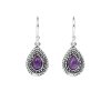 Sterling Silver Amethyst Earrings