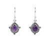 Sterling Silver Amethyst Earrings