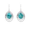 Sterling Silver Turquoise Earrings