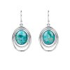 Sterling Silver Turquoise Earrings