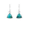Sterling Silver Turquoise Earrings