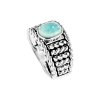 Sterling Silver Larimar Ring