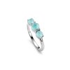 Sterling Silver Larimar Ring