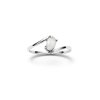 Sterling Silver Rainbow Moonstone Ring