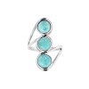 Sterling Silver Larimar Ring