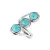 Sterling Silver Larimar Ring
