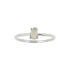 Sterling Silver Rainbow  Moonstone Ring