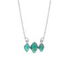 Sterling Silver Turquoise Necklace 18 Inches