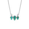 Sterling Silver Turquoise Necklace 18 Inches