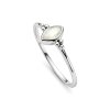 Sterling Silver Rainbow  Moonstone Ring