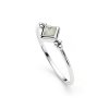 Sterling Silver Rainbow  Moonstone Ring