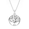 Sterling Silver Tree of Life Pendant With Chain 18 Inches
