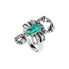 Sterling Silver Turquoise Scorpion Ring
