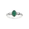 Sterling Silver Malachite Ring