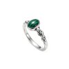 Sterling Silver Malachite Ring