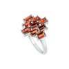 Sterling Silver Garnet Ring