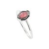 Sterling Silver Rhodochrosite Ring