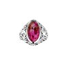 Sterling Silver Purple Spiny Oyster Ring