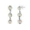 Sterling Silver Freshwater Pearl Earrings