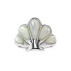 Sterling Silver Mother of Pearl Shell Ring