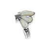Sterling Silver Mother of Pearl Shell Ring
