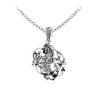Sterling Silver Seahorse Pendant With Chain 18 Inches