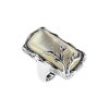 Sterling Silver Mother of Pearl  Ring