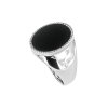 Sterling Silver Black Onyx Ring