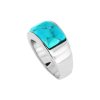 Sterling SilverTurquoise Men's Ring