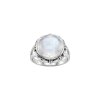 Rainbow Moonstone Sterling Silver Ring