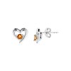 Sterling Silver Heart Earrings