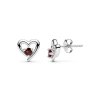 Sterling Silver Heart Earrings