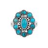 Sterling Silver Turquoise Ring