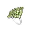 Sterling Silver Peridot Ring