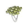 Sterling Silver Peridot Ring