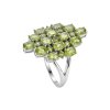 Sterling Silver Peridot Ring