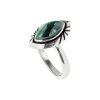 Sterling Silver Malachite Ring