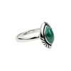 Sterling Silver Malachite Ring