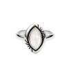 Sterling Silver Rainbow Moonstone  Ring