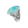 Sterling Silver Larimar Ring