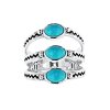 Sterling Silver Sleeping Beauty Turquoise Ring