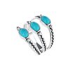Sterling Silver Sleeping Beauty Turquoise Ring