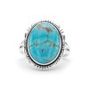 Sterling Silver Kingman Turquoise Ring