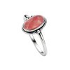 Sterling Silver Rhodochrosite Ring