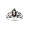 Sterling Silver Mystic Topaz Ring