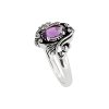 Sterling Silver African Amethyst Ring