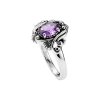Sterling Silver African Amethyst Ring